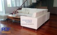 Leather sofa